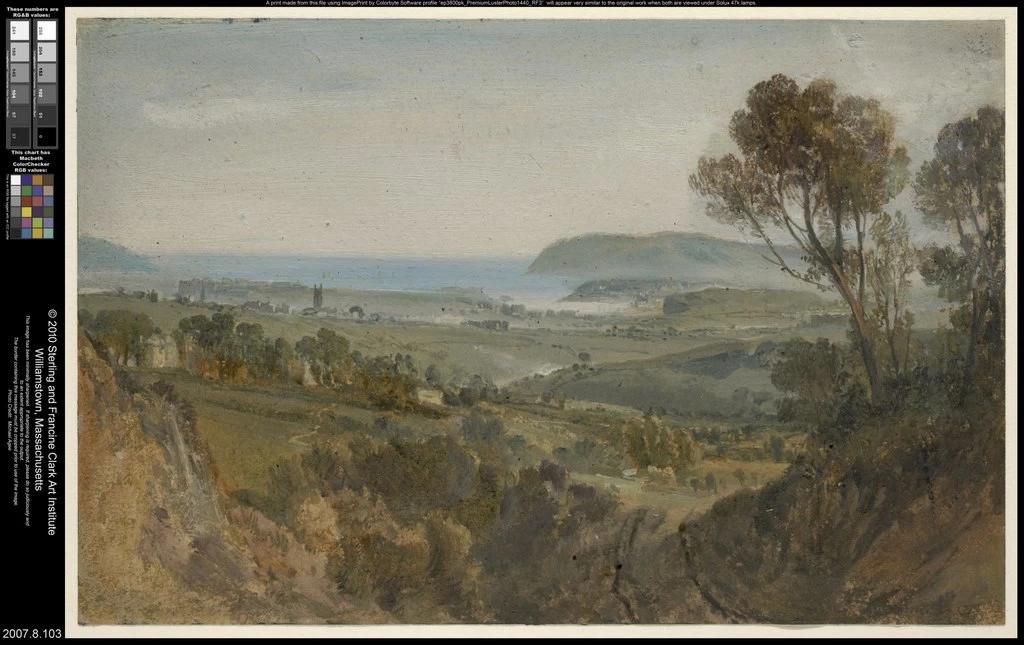 Vista in lontananza di Plymouth - Clark Art Institute